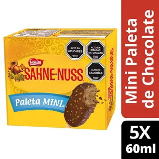 SAHNE NUSS MINI PALETA MULTIPACK 12(5X60ml)