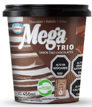 SAVORY MEGA Trio Chocolate 8x450ml CL