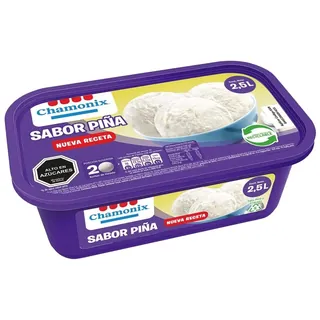 CHAMONIX Helado Piña 6x1L CL