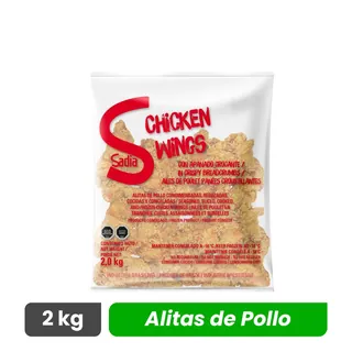 ALITAS DE POLLO REB PQ 14 X 400G SD CL