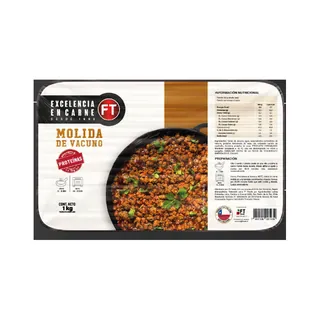 MOLIDA VACUNO  8 X 1 KG FT FOODS