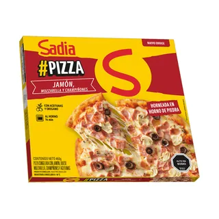 PIZZA JAMON CHAMPIGNON 12X460 GR