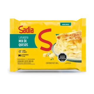 LASAGNA MIX DE QUESO 12X350G