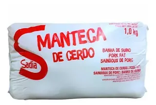 MANTECA DE CERDO 18X1