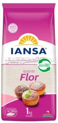 AZUCAR FLOR IANSA 4x1kg