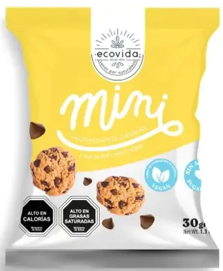 GALLETA MINI CHIPS CHOCOLATE 30G