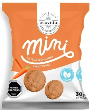 GALLETA MINI BISCUIT ZANAHORIA 30G