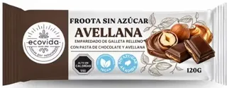 GALLETA FROOTA EMPAREDADO DE AVELLANA CACAO 120GR