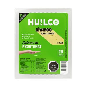 QUESO CHANCO LAMINADO 400 GRS HUILCO