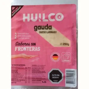 QUESO GAUDA LAMINADO 250 GRS HUILCO