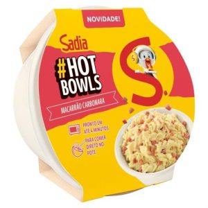 HOT BOWLS MACARRONES CARBONARA 9x300grs