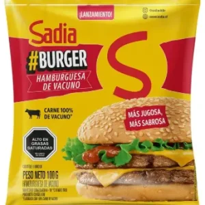 HAMBURGUESA DE VACUNO SADIA 100 GR
