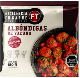 ALBONDIGA 18 X 180 GRS FT FOODS