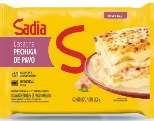 LASAGNA PECHUGA DE PAVO 6X600