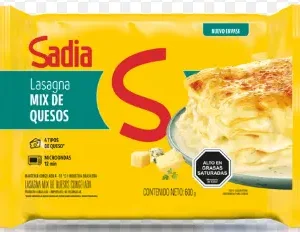 LASAGNA MIX QUESOS 6X600