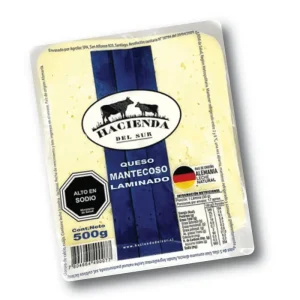 QUESO MANTECOSO LAMINADO 500 GRS LA HACIENDA