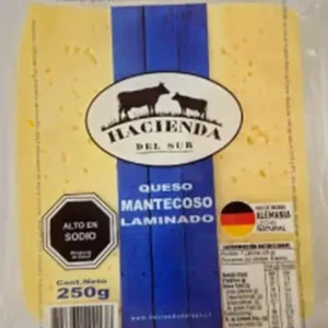 QUESO MANTECOSO LAMINADO 250 GRS LA HACIENDA